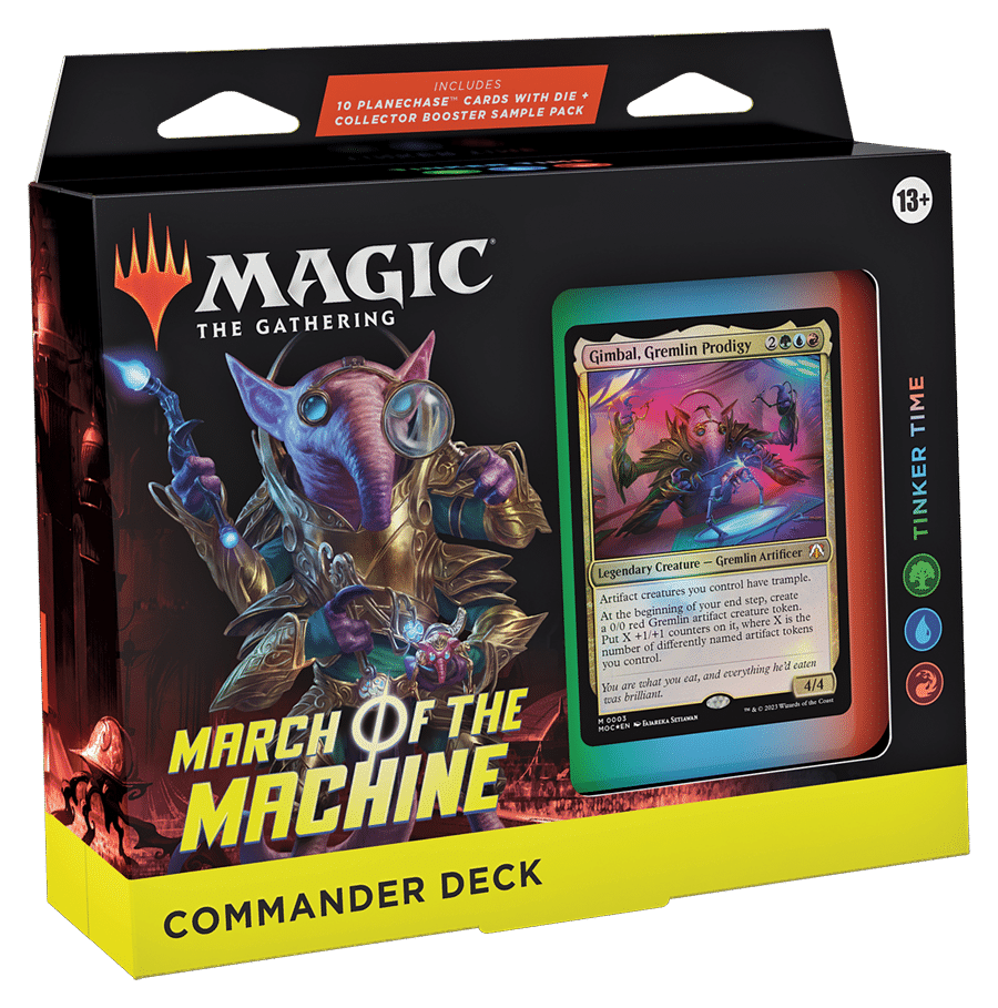 March of the Machine Tinker Time Commander Deck image 0